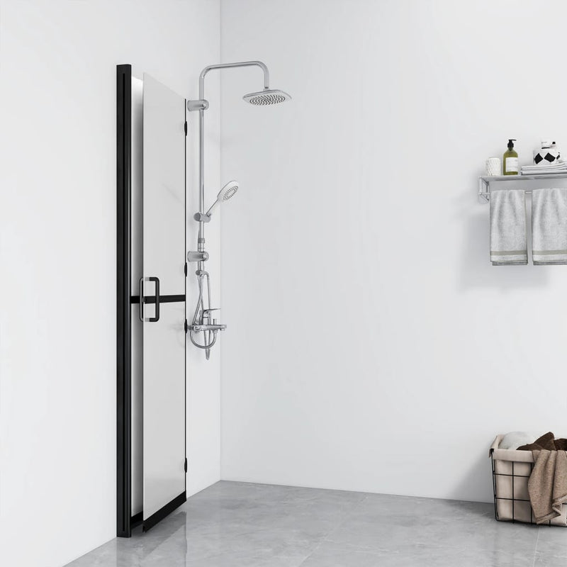 Afbeelding laden in galerijviewer, VidaXL Inloopdouchewand inklapbaar 120x190 cm ESG-glas mat
