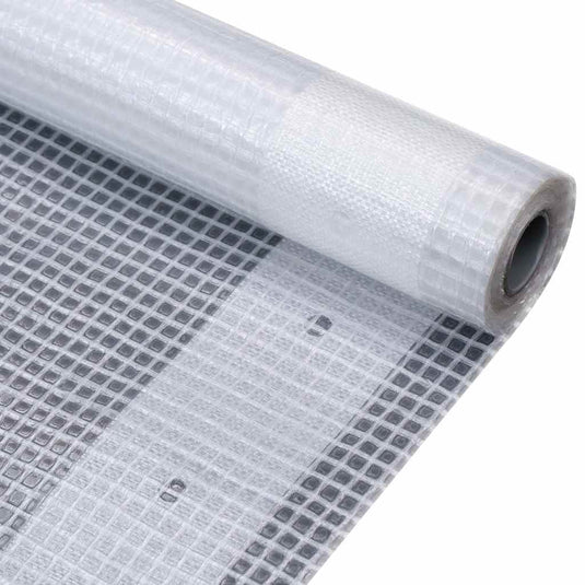 Vidaxl dekzeilen 2 st leno 260 g m² 4x10 m wit