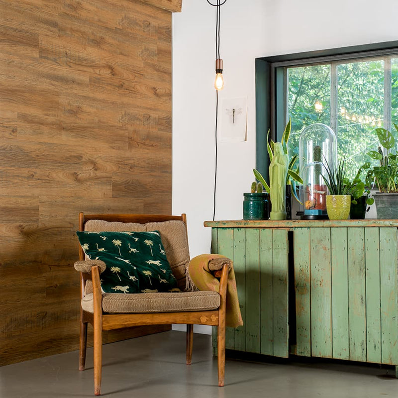 Afbeelding laden in galerijviewer, WallArt WallArt 30 st Planken GL-WA29 hout-look eikenhout roestbruin
