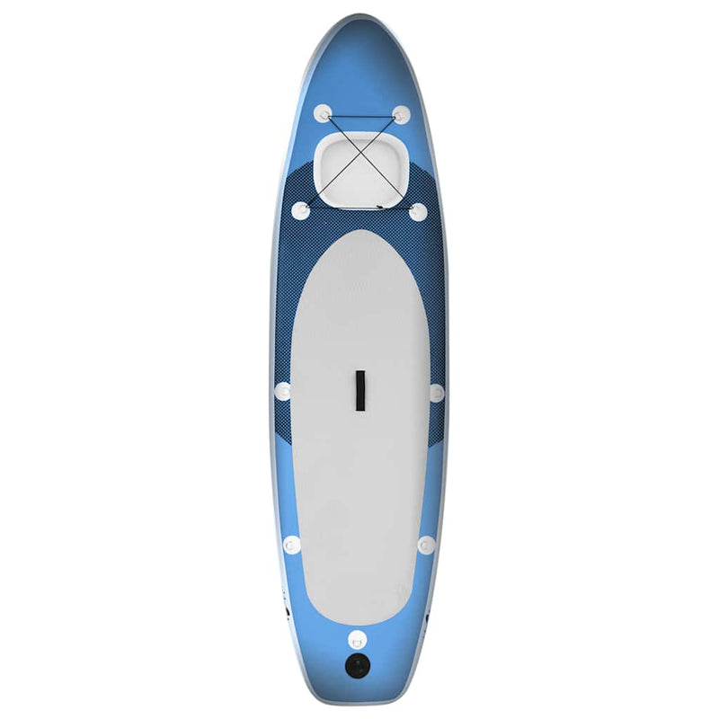 Afbeelding laden in galerijviewer, Vidaxl stand up paddleboardset opblaasbaar 360x81x10 cm zeeblauw
