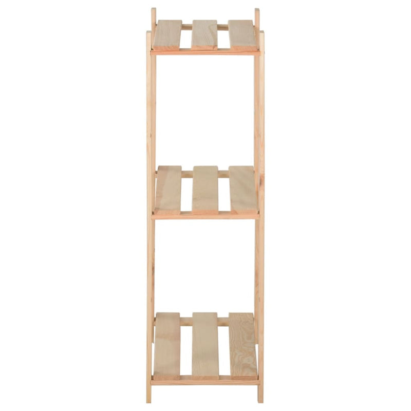 Afbeelding laden in galerijviewer, Vidaxl opbergrek 3-laags 60x28,5x90 cm massief grenenhout
