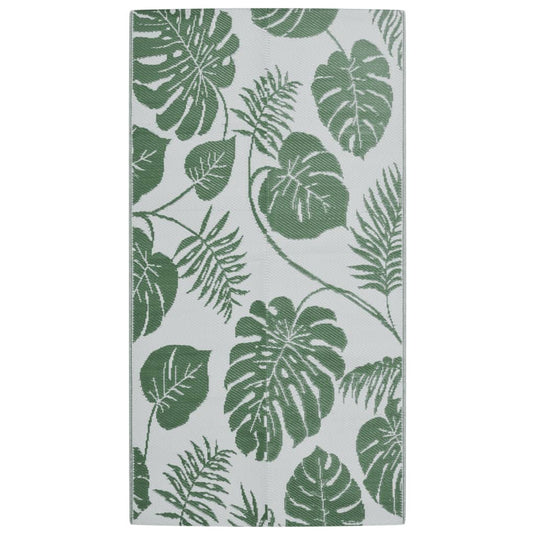 Vidaxl buitenkleed arakil 80x150 cm polypropeen groen
