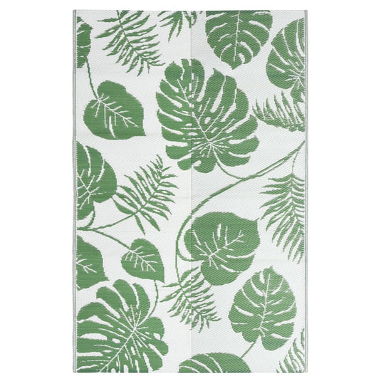 Vidaxl buitenkleed arakil 160x230 cm polypropeen groen