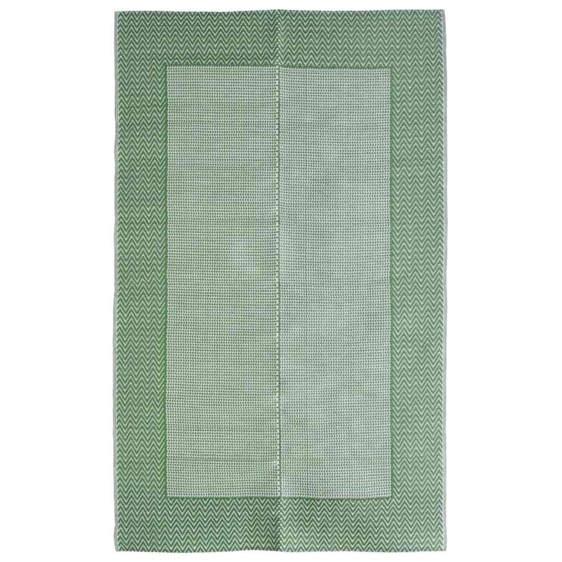 Afbeelding laden in galerijviewer, Vidaxl buitenkleed arakil 190x290 cm polypropeen groen
