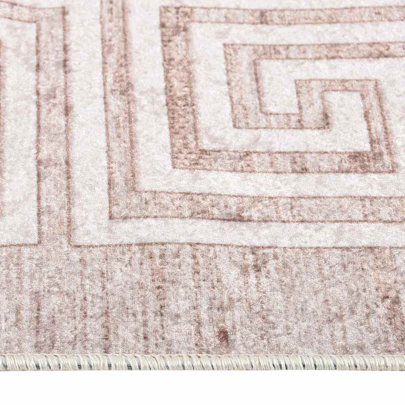 Afbeelding laden in galerijviewer, Vidaxl vloerkleed wasbaar 80x150 cm beige
