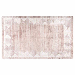Vidaxl vloerkleed wasbaar 120x180 cm beige