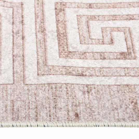 Vidaxl vloerkleed wasbaar 120x180 cm beige