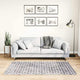 Vidaxl vloerkleed wasbaar anti-slip 80x150 cm meerkleurig
