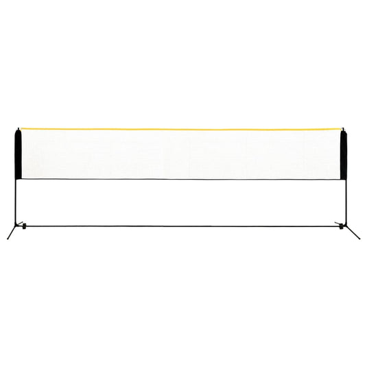 Vidaxl badmintonnet verstelbaar 500x103x94-158 cm metaal