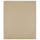 Vidaxl hoeslaken jersey 140x200 cm katoen taupe