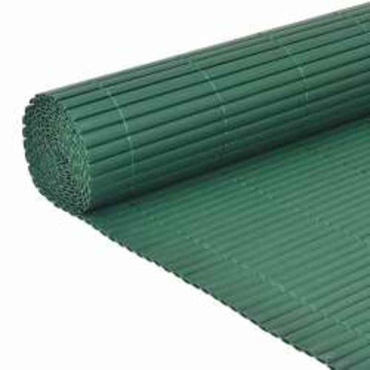 Vidaxl tuinafscheiding dubbelzijdig 110x400 cm groen