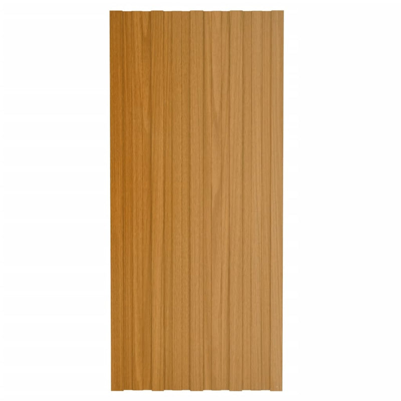 Afbeelding laden in galerijviewer, VidaXL Dakpanelen 36 st 100x45 cm gegalvaniseerd staal lichthout
