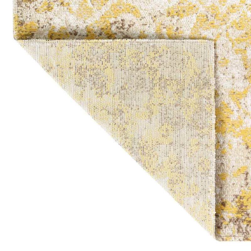 Afbeelding laden in galerijviewer, Vidaxl buitenkleed platgeweven 80x150 cm geel
