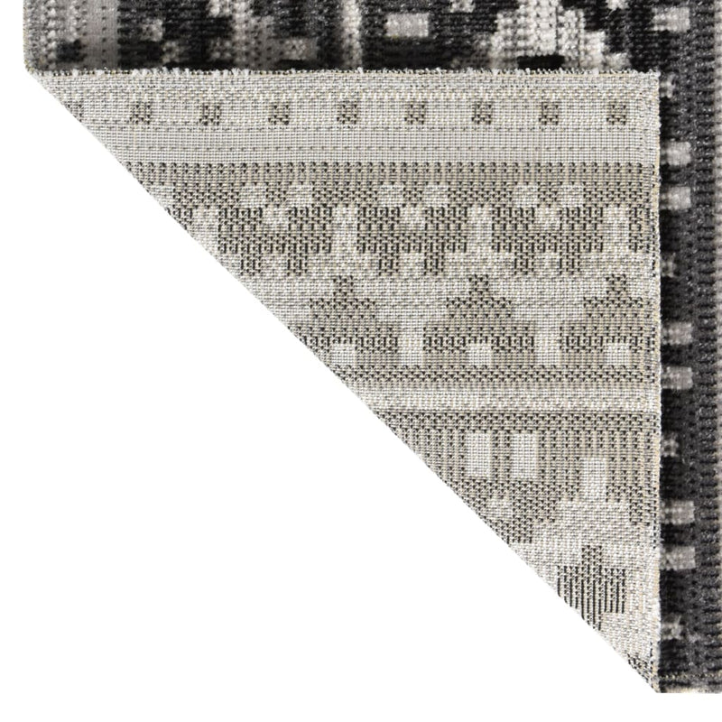 Afbeelding laden in galerijviewer, VidaXL Buitenkleed platgeweven 80x150 cm donkergrijs
