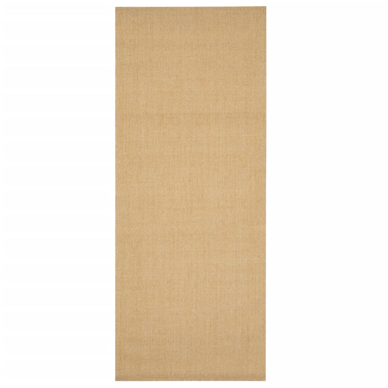 Afbeelding laden in galerijviewer, Vidaxl vloerkleed 80x200 cm natuurlijk sisal
