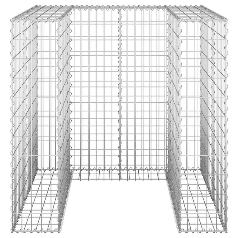 Afbeelding laden in galerijviewer, Vidaxl schanskorf voor container 110x100x110 cm gegalvaniseerd staal
