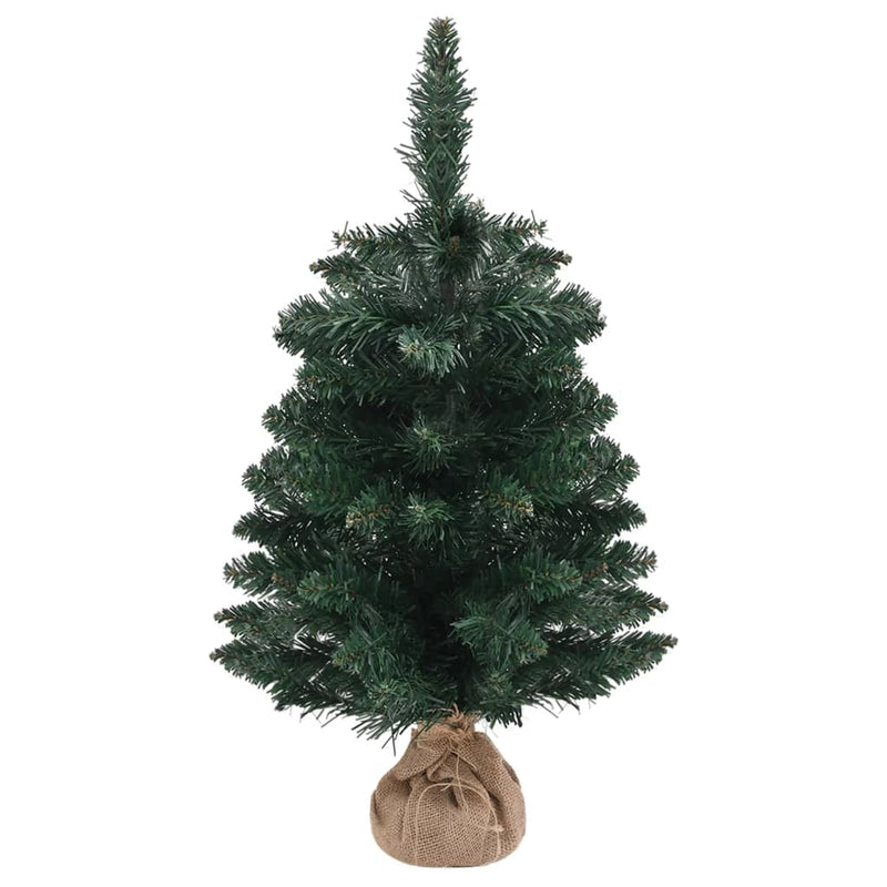 Afbeelding laden in galerijviewer, VidaXL Kunstkerstboom met standaard 60 cm PVC groen

