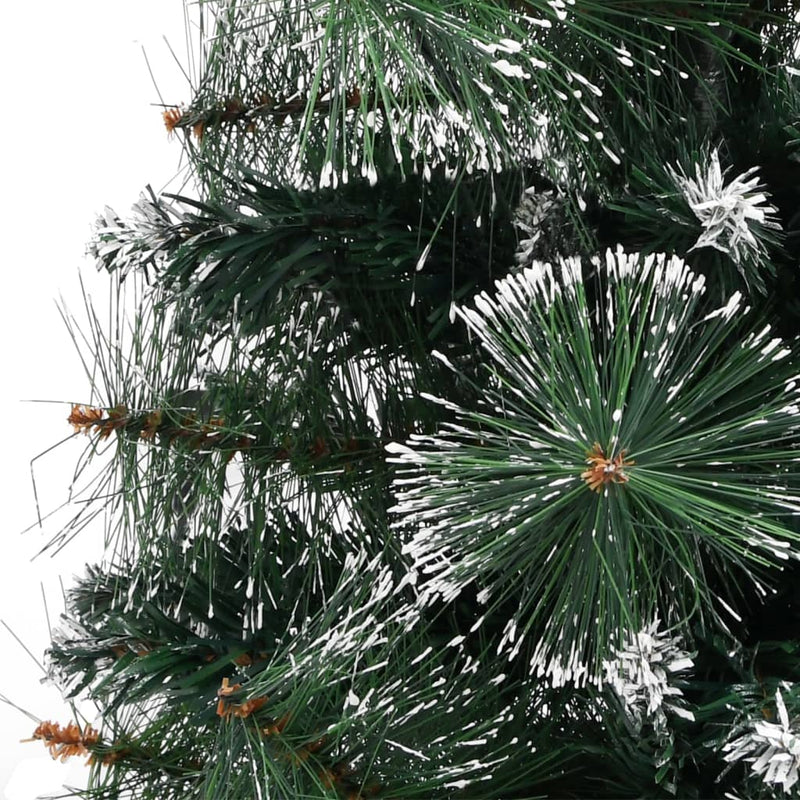 Afbeelding laden in galerijviewer, VidaXL Kunstkerstboom met standaard 90 cm PVC groen en wit
