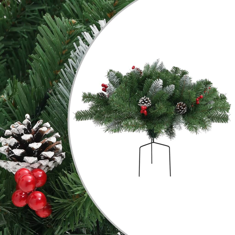 Afbeelding laden in galerijviewer, VidaXL Tuinkerstboom 40 cm PVC groen
