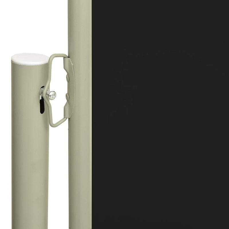 Afbeelding laden in galerijviewer, Vidaxl windscherm uittrekbaar 117x300 cm zwart
