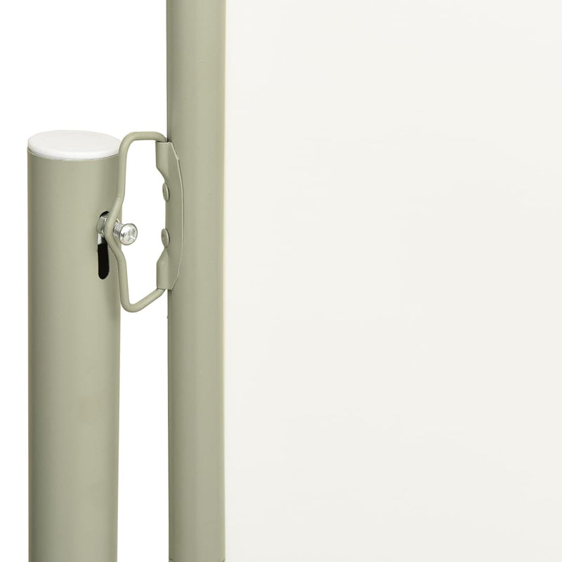 Afbeelding laden in galerijviewer, VidaXL Tuinscherm uittrekbaar 117x300 cm crème
