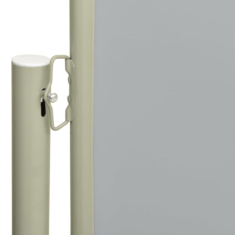 Afbeelding laden in galerijviewer, VidaXL Tuinscherm uittrekbaar 117x300 cm grijs

