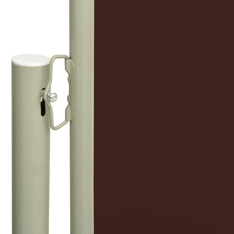 Afbeelding laden in galerijviewer, VidaXL Tuinscherm uittrekbaar 140x300 cm bruin
