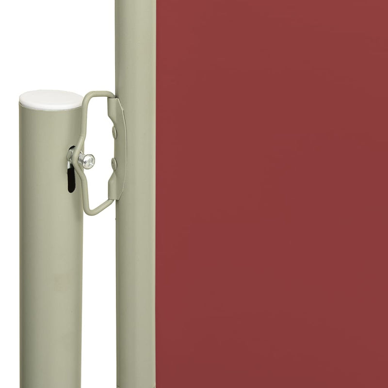 Afbeelding laden in galerijviewer, VidaXL Tuinscherm uittrekbaar 140x300 cm rood
