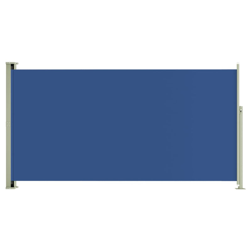 Afbeelding laden in galerijviewer, VidaXL Tuinscherm uittrekbaar 160x300 cm blauw
