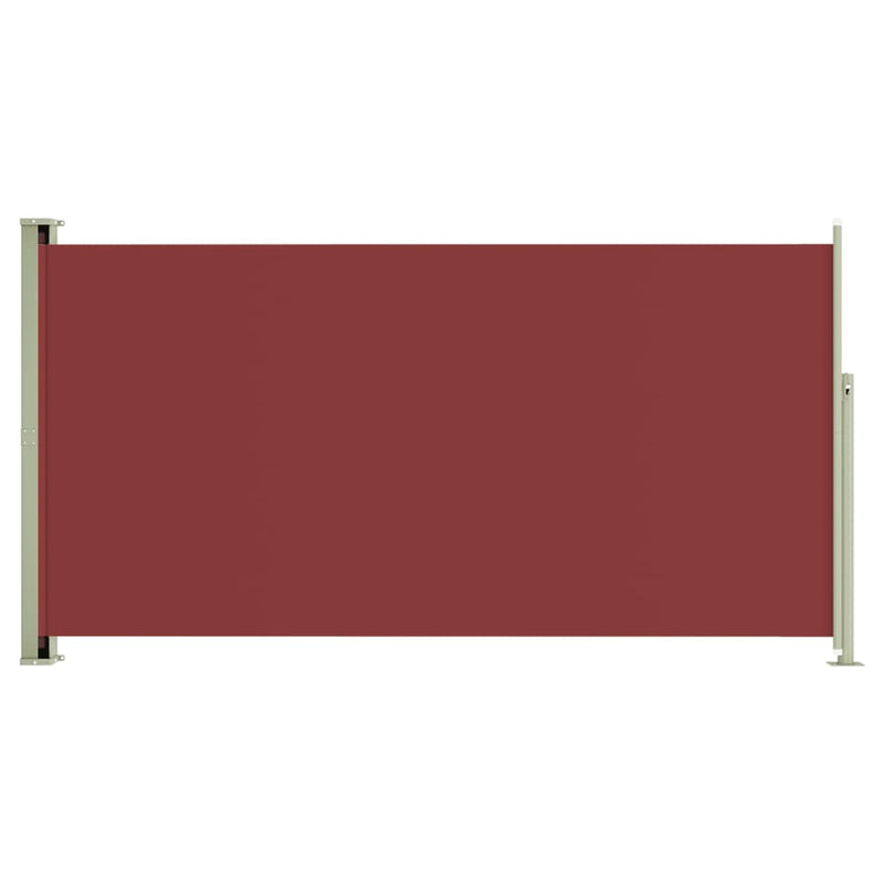 Afbeelding laden in galerijviewer, VidaXL Tuinscherm uittrekbaar 160x300 cm rood
