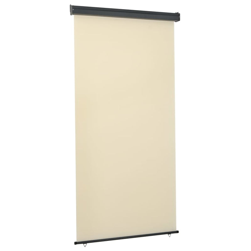 Afbeelding laden in galerijviewer, VidaXL Balkonscherm 122x250 cm crèmekleurig
