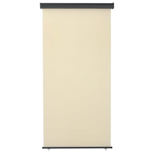 VidaXL Balkonscherm 122x250 cm crèmekleurig