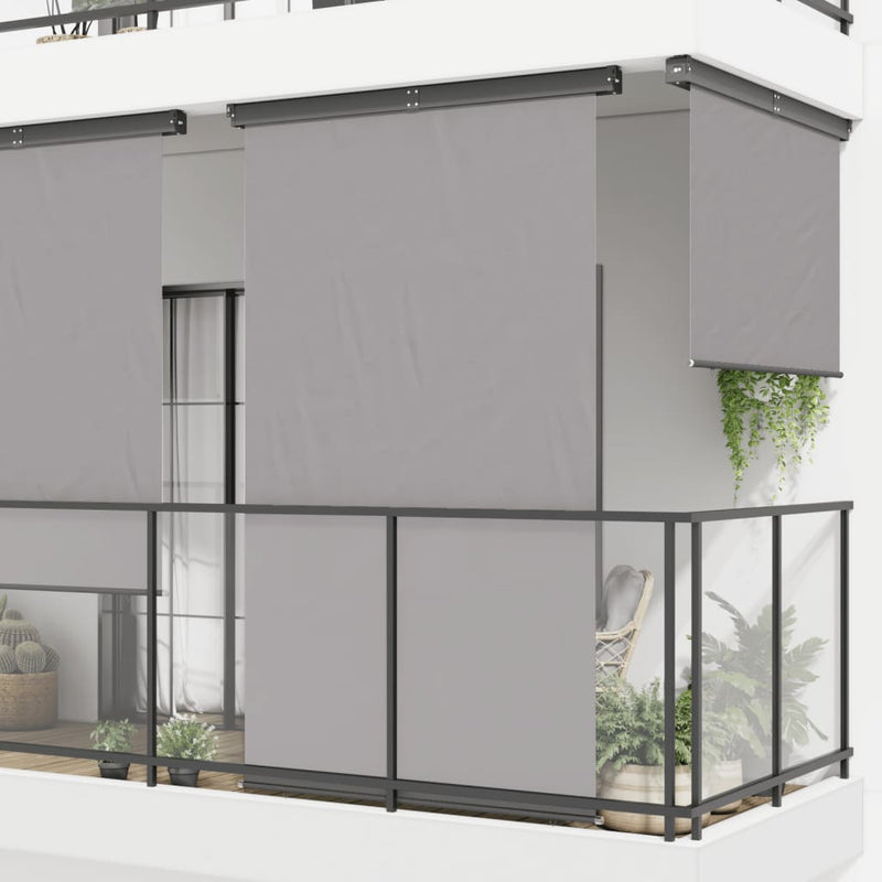 Afbeelding laden in galerijviewer, VidaXL Balkonscherm 145x250 cm grijs
