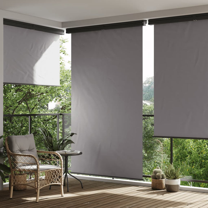 Afbeelding laden in galerijviewer, VidaXL Balkonscherm 145x250 cm grijs
