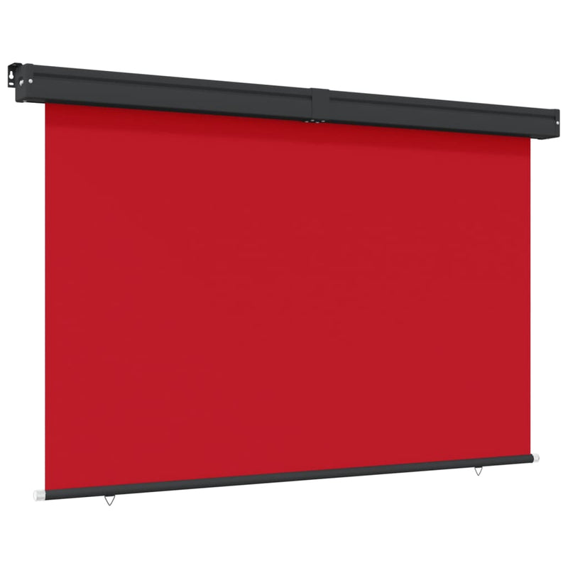 Afbeelding laden in galerijviewer, VidaXL Balkonscherm 165x250 cm rood
