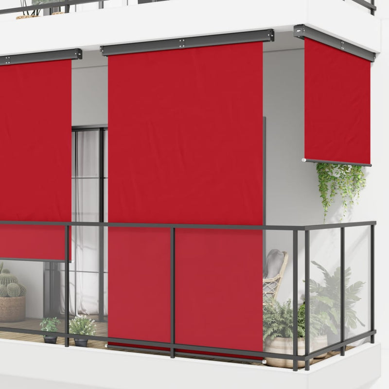 Afbeelding laden in galerijviewer, VidaXL Balkonscherm 165x250 cm rood
