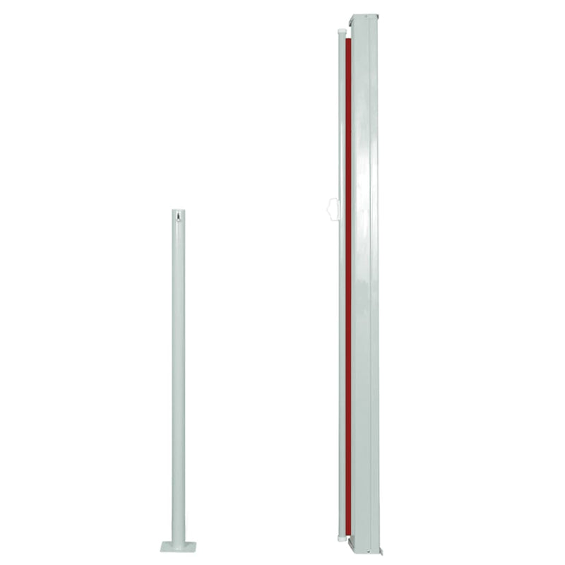 Afbeelding laden in galerijviewer, Vidaxl tuinscherm uittrekbaar 140x300 cm rood

