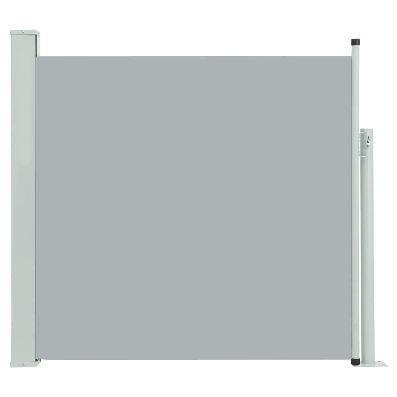Afbeelding laden in galerijviewer, VidaXL Tuinscherm uittrekbaar 170x300 cm grijs
