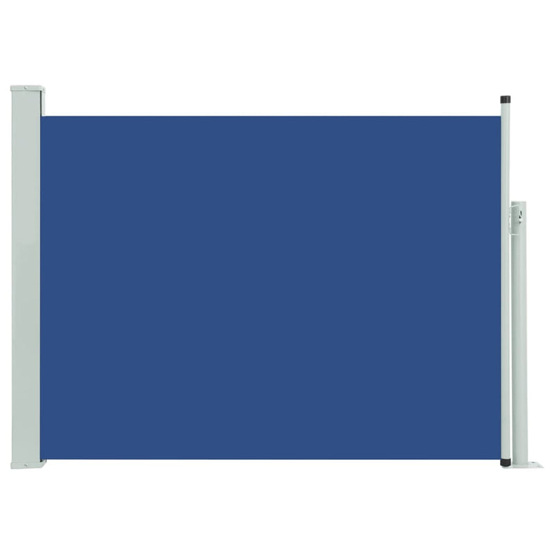 Afbeelding laden in galerijviewer, VidaXL Tuinscherm uittrekbaar 117x500 cm blauw
