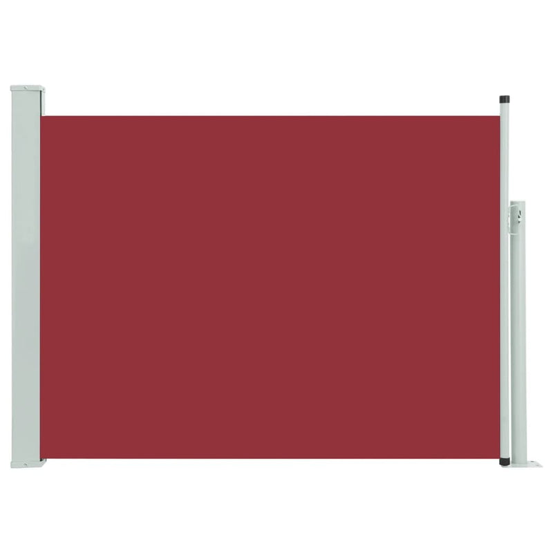 Afbeelding laden in galerijviewer, VidaXL Tuinscherm uittrekbaar 117x500 cm rood
