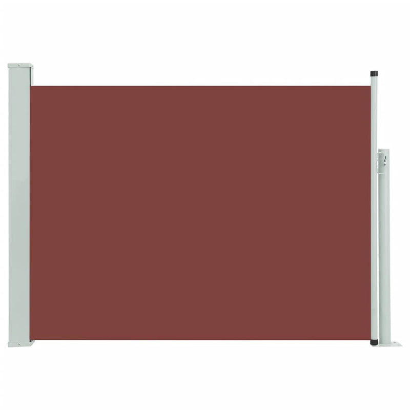 Afbeelding laden in galerijviewer, VidaXL Tuinscherm uittrekbaar 117x500 cm bruin
