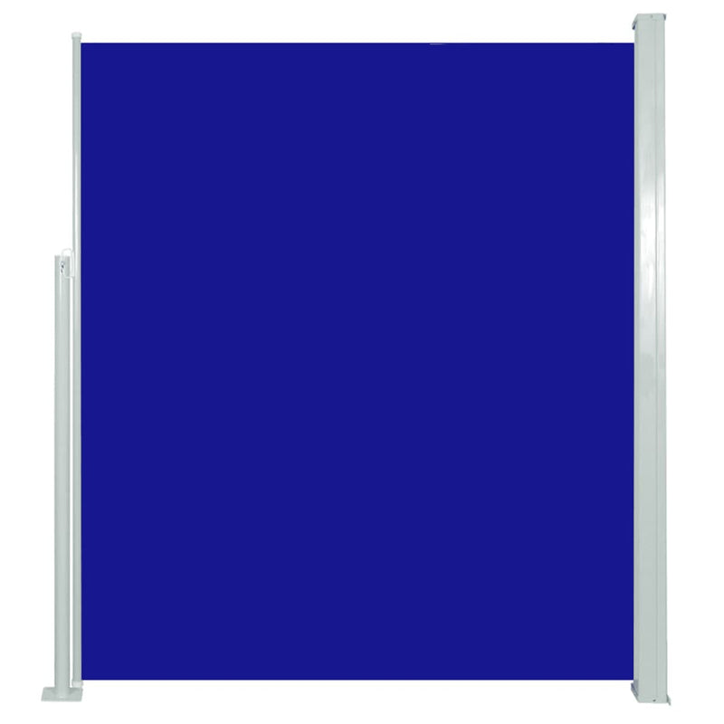 Afbeelding laden in galerijviewer, Vidaxl tuinscherm uittrekbaar 160x500 cm blauw
