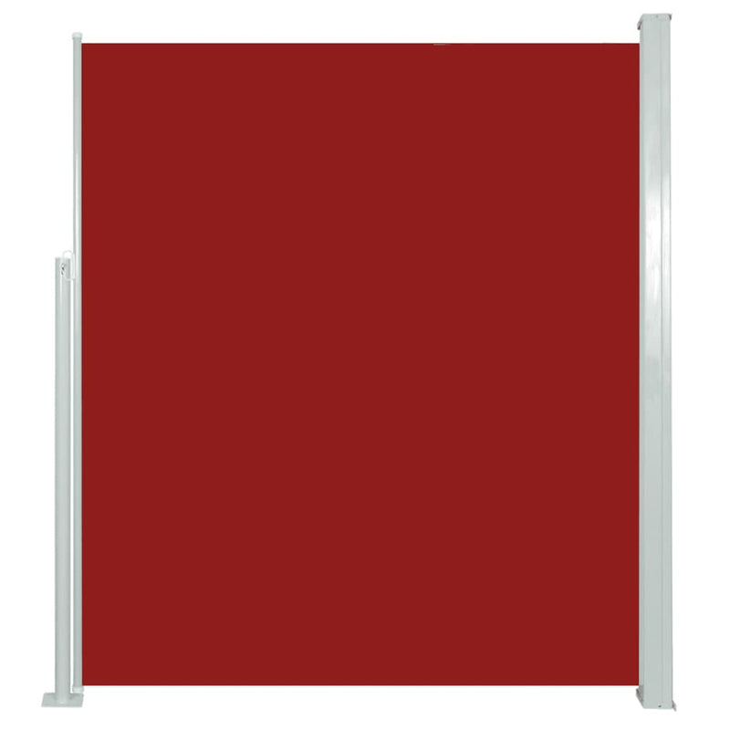Afbeelding laden in galerijviewer, Vidaxl tuinscherm uittrekbaar 160x500 cm rood
