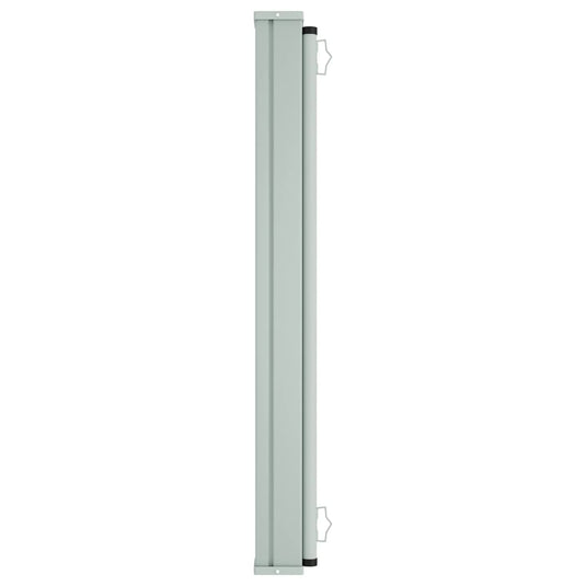VidaXL Tuinscherm uittrekbaar 160x600 cm grijs