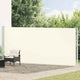 Vidaxl tuinscherm uittrekbaar 180x600 cm crème