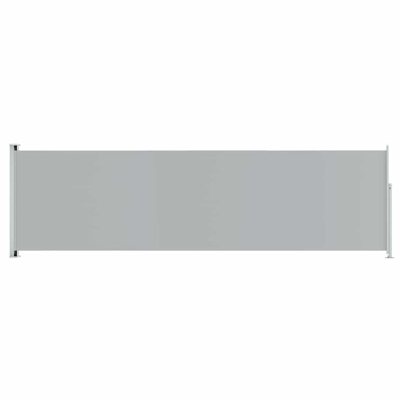 Afbeelding laden in galerijviewer, Vidaxl tuinscherm uittrekbaar 180x600 cm grijs
