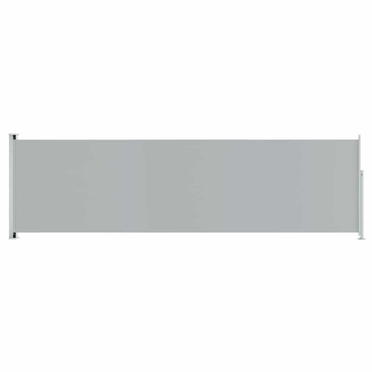 Vidaxl tuinscherm uittrekbaar 180x600 cm grijs