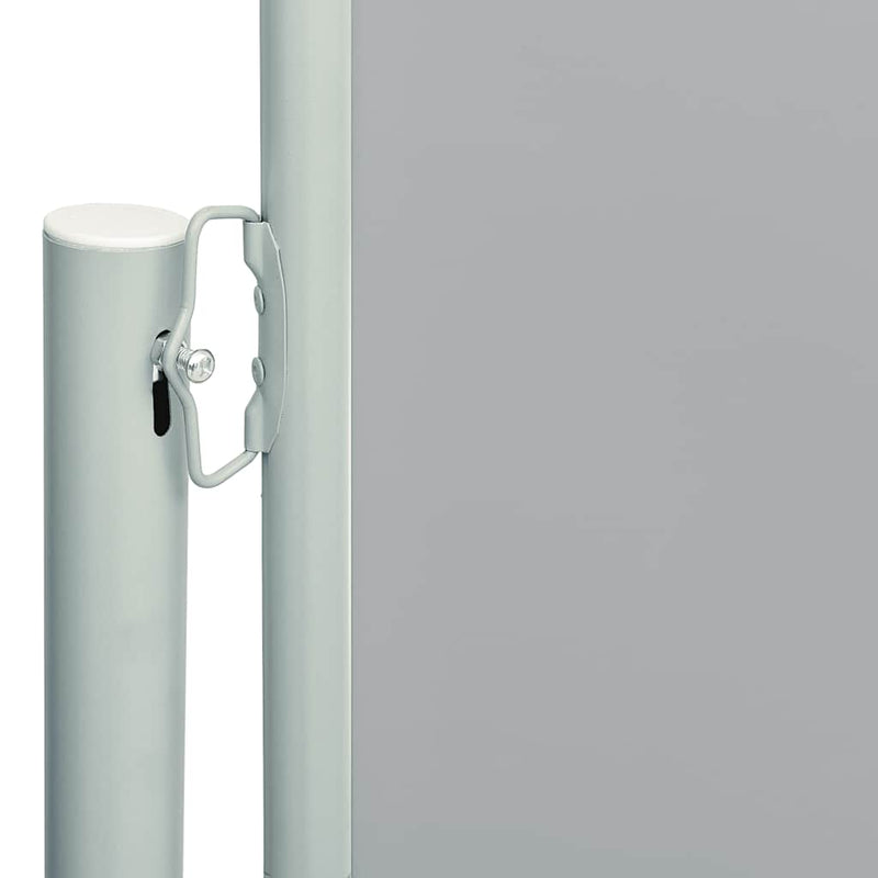 Afbeelding laden in galerijviewer, Vidaxl tuinscherm uittrekbaar 200x600 cm grijs
