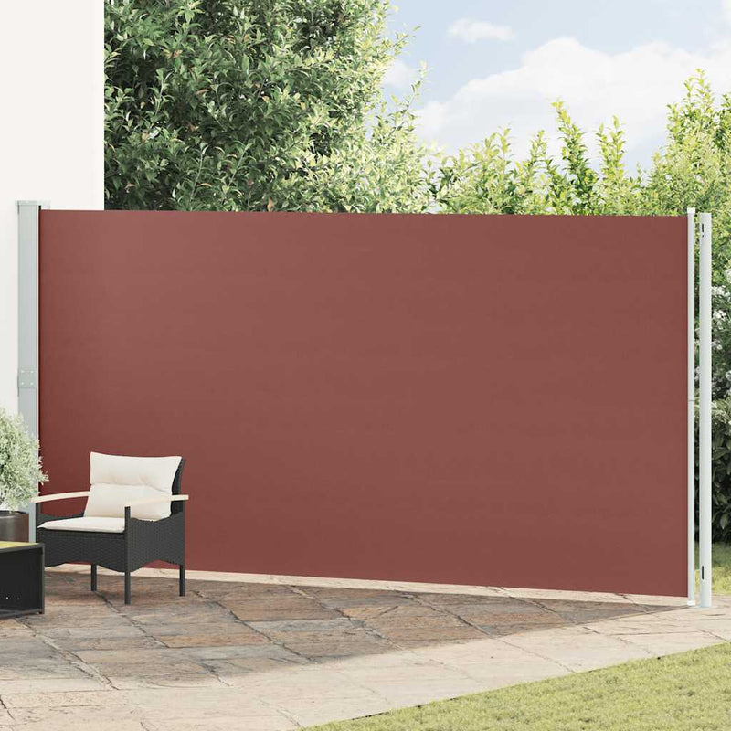 Afbeelding laden in galerijviewer, Vidaxl tuinscherm uittrekbaar 200x600 cm bruin
