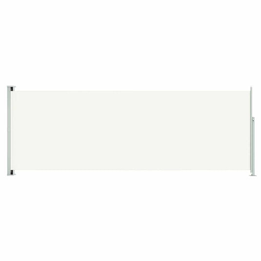 Vidaxl tuinscherm uittrekbaar 220x600 cm crème